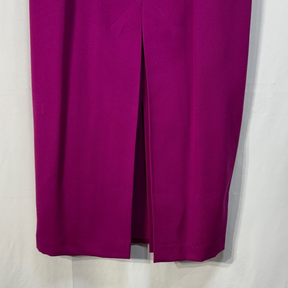 Carole Little Magenta Pencil Skirt - Picture 3 of 12